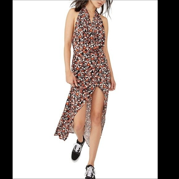 🌼 FINAL PRICE Free People Daria Halter Dress